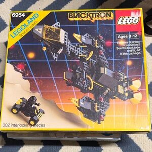 LEGO Blacktron Space System Set - Black and Yellow